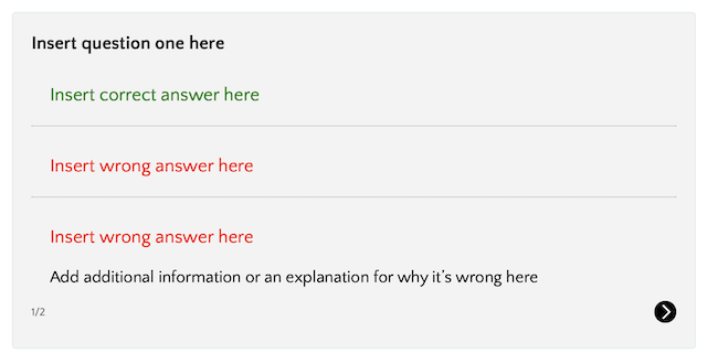 Questionário do WordPress feito sem um plugin