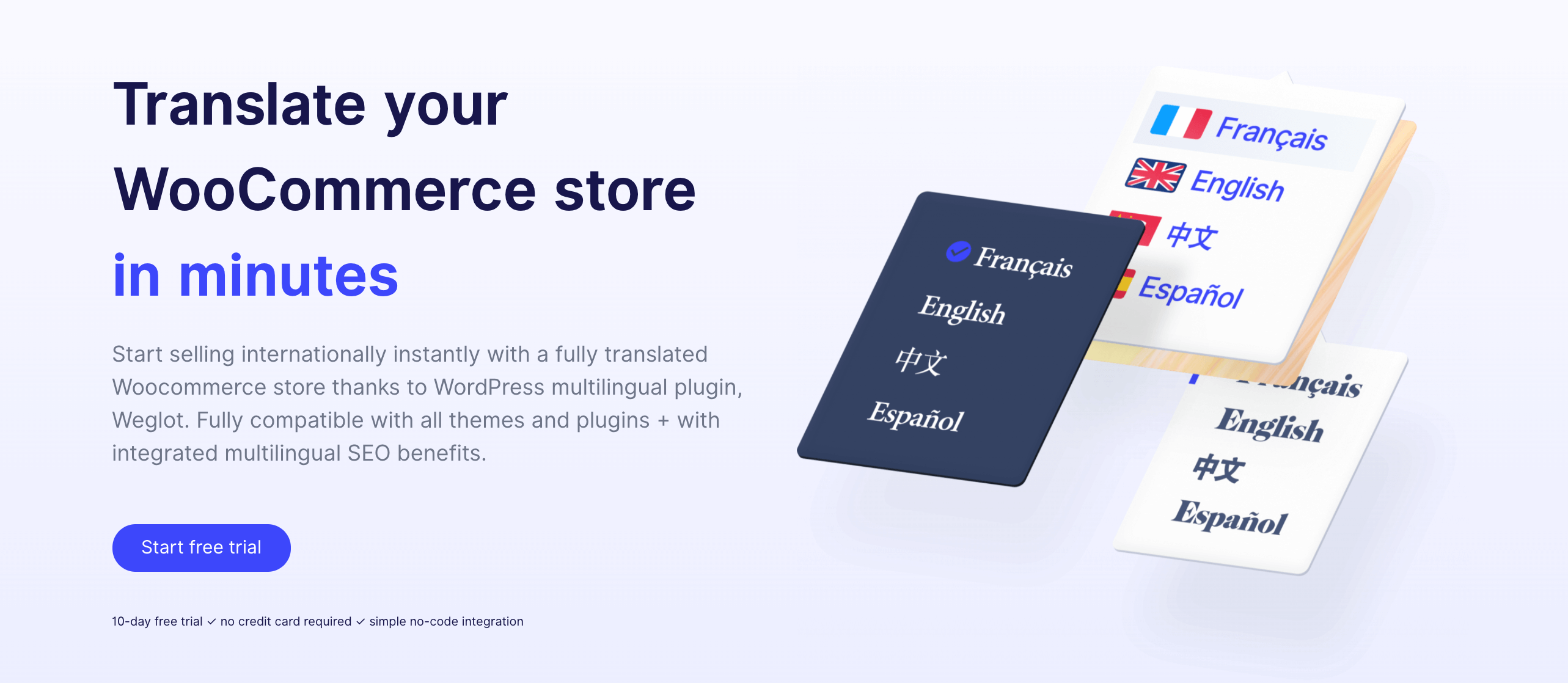 Weglot สำหรับ WooCommerce