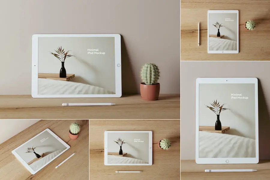 Mockups iPad ขั้นต่ำ -