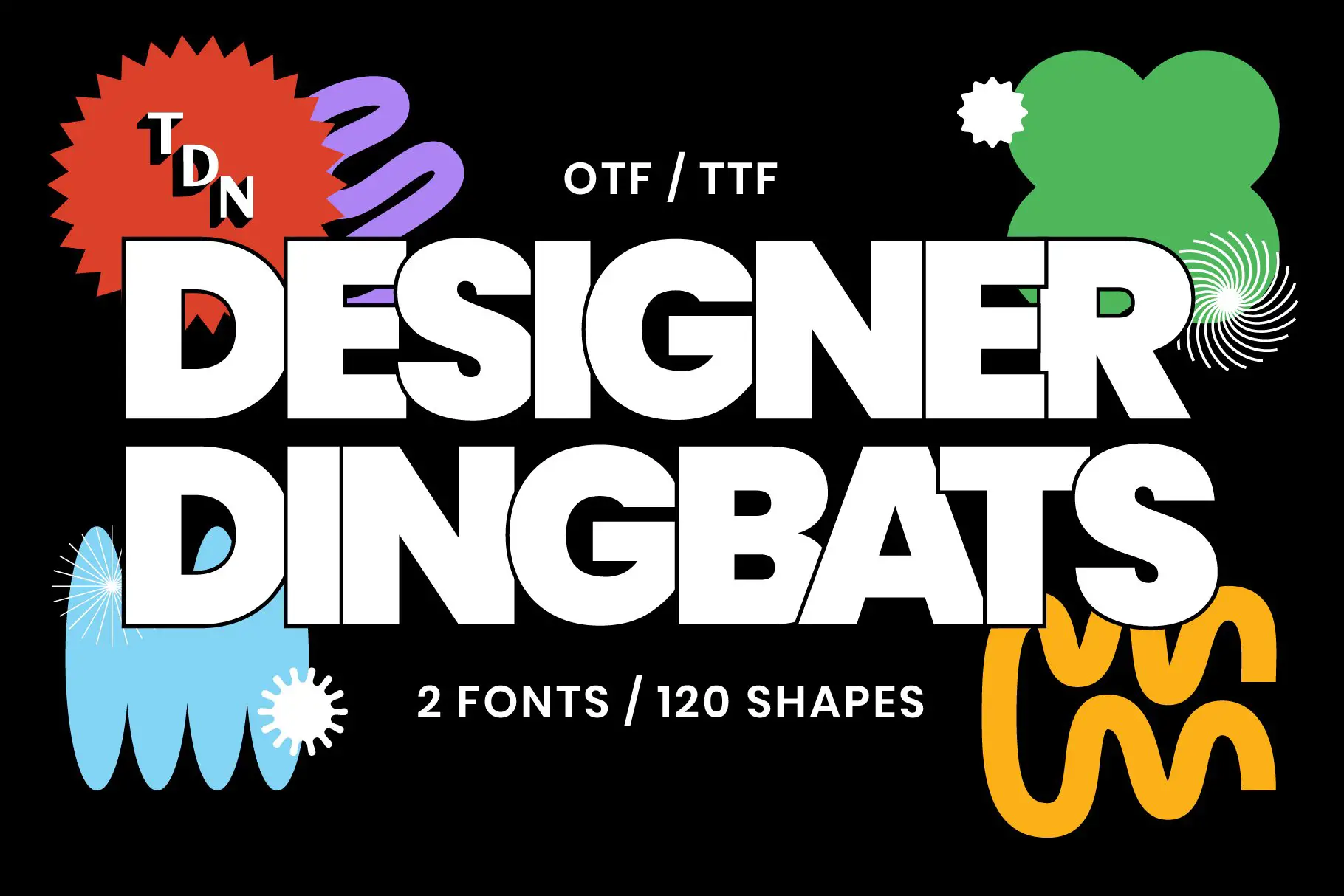 Dingbats ออกแบบ -