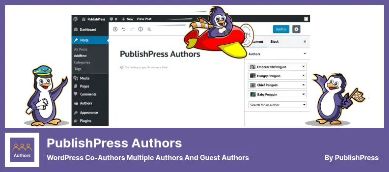 PublishPress Authors Plugin - Coautori di WordPress Autori multipli e autori ospiti