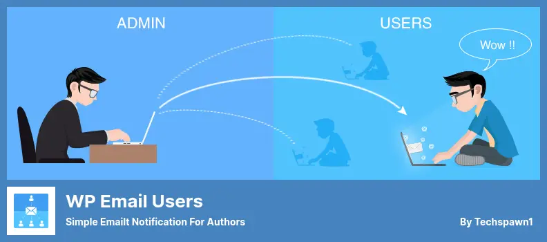 WP Email Users Plugin - Semplice notifica via e-mail per gli autori