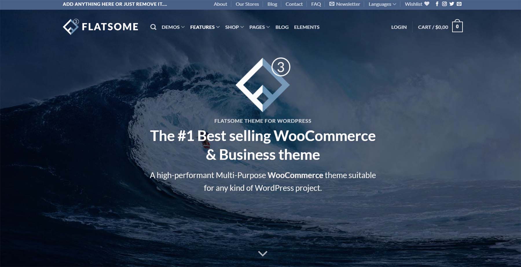 Thème WordPress Flatsome Premium et l'un des meilleurs thèmes WordPress polyvalents pour le commerce électronique