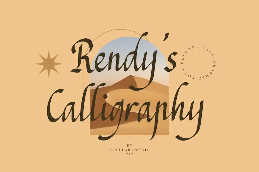 Calligraphie de Rendy -