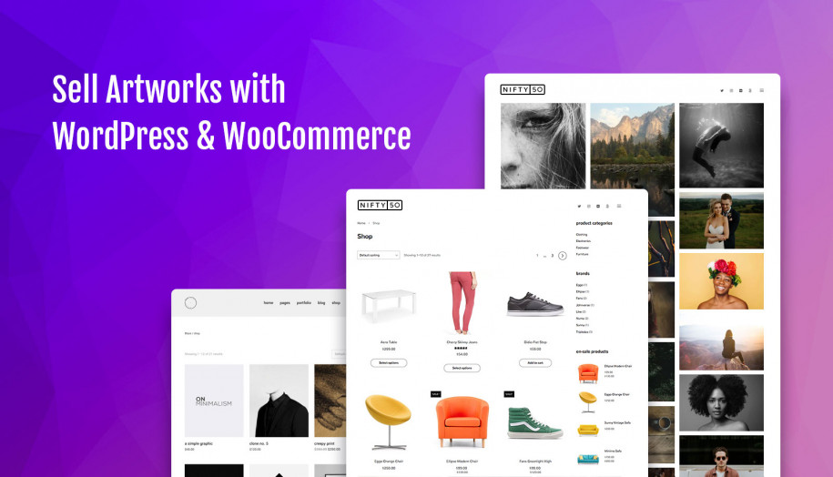 temas criativos de woocommerce