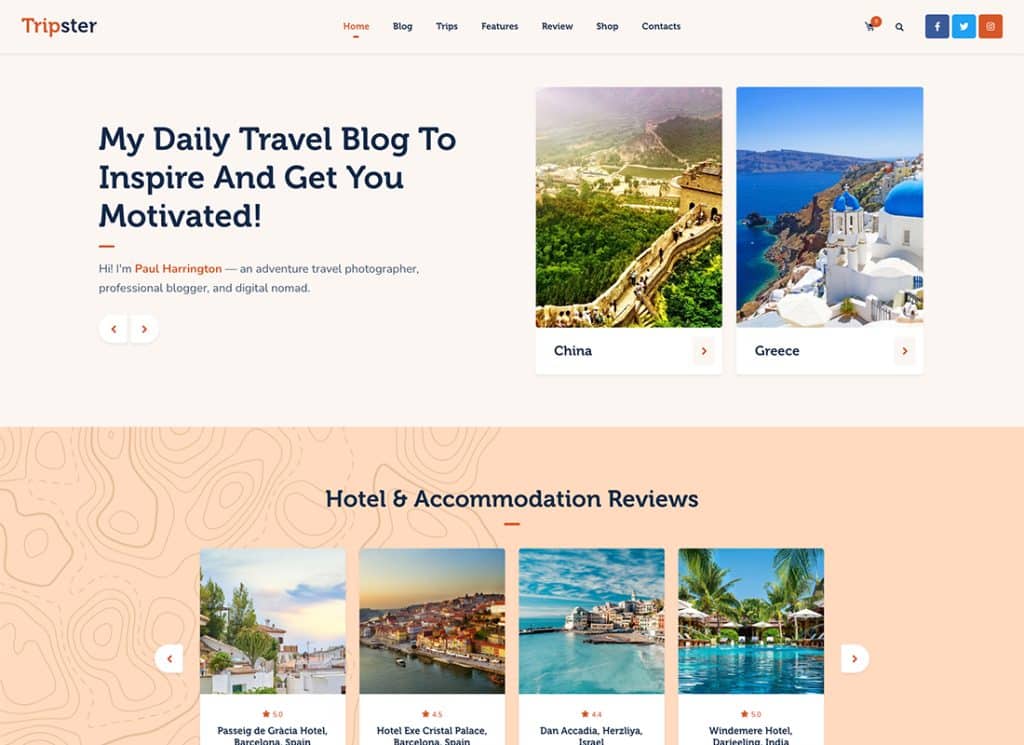 Tripster | Blog WordPress di viaggi e stile di vita