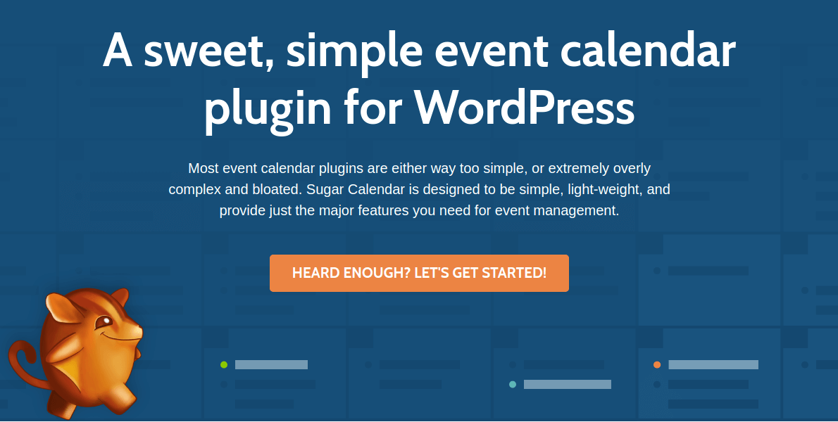 Sugar Calendar WordPress Evenimente Plugin