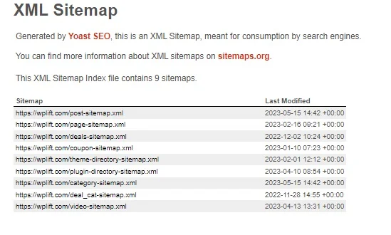 non fare affidamento sulle tue vecchie sitemap e sui file robots.txt