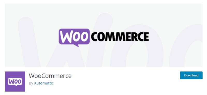 tangkapan layar halaman unduhan woocommerce