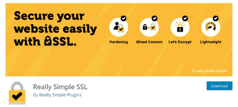 plugin ssl wordpress yang sangat sederhana untuk pengembang mengunduh tangkapan layar halaman