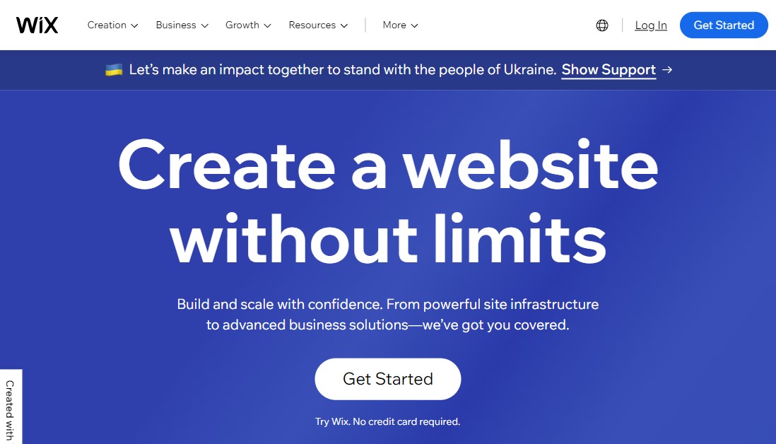 Wix.com: Creator de site-uri web