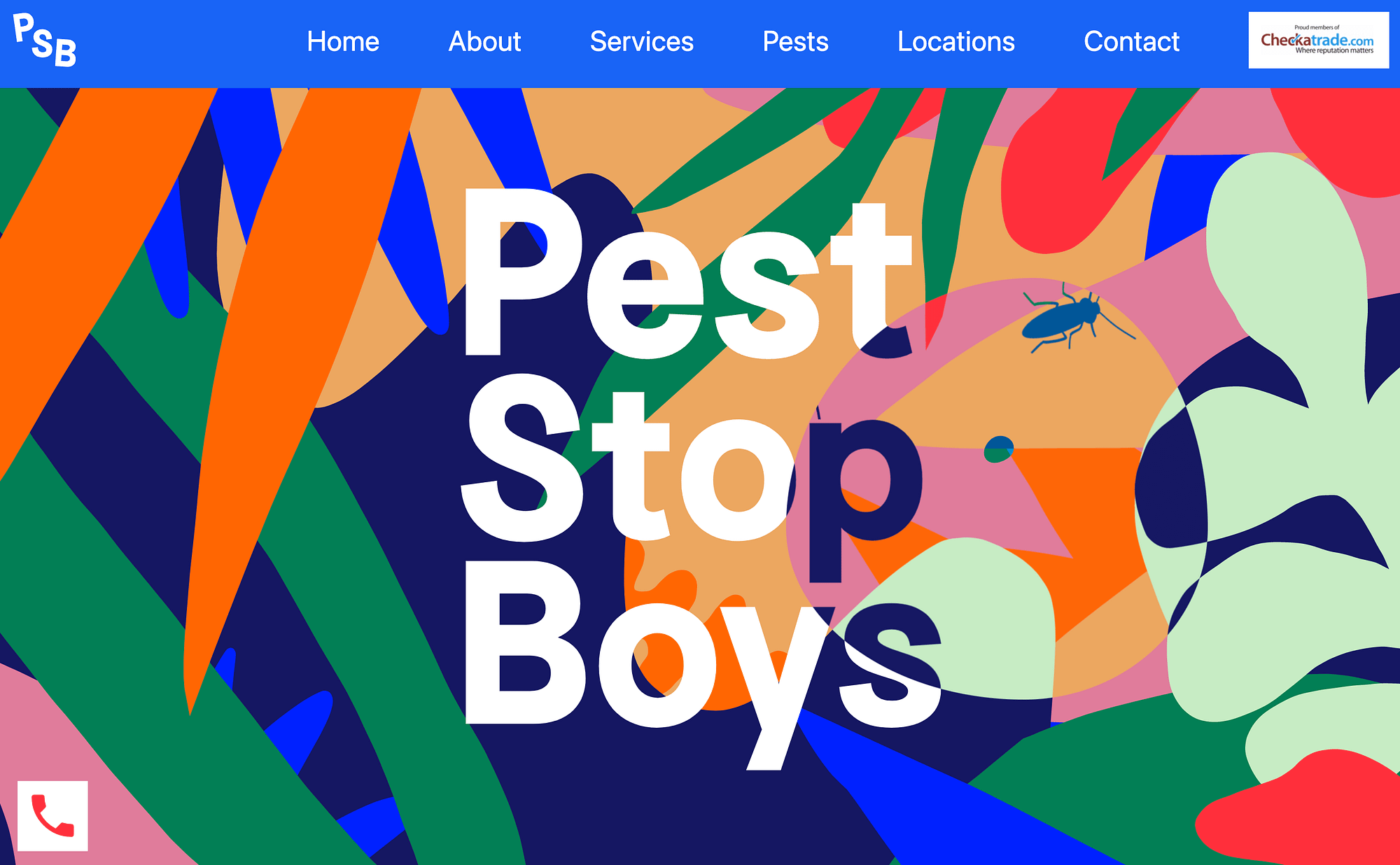 El sitio de Pest Stop Boys.