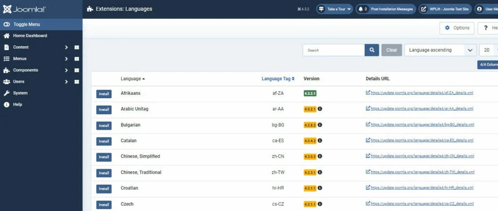 wordpress vs joomla - 특징 및 기능