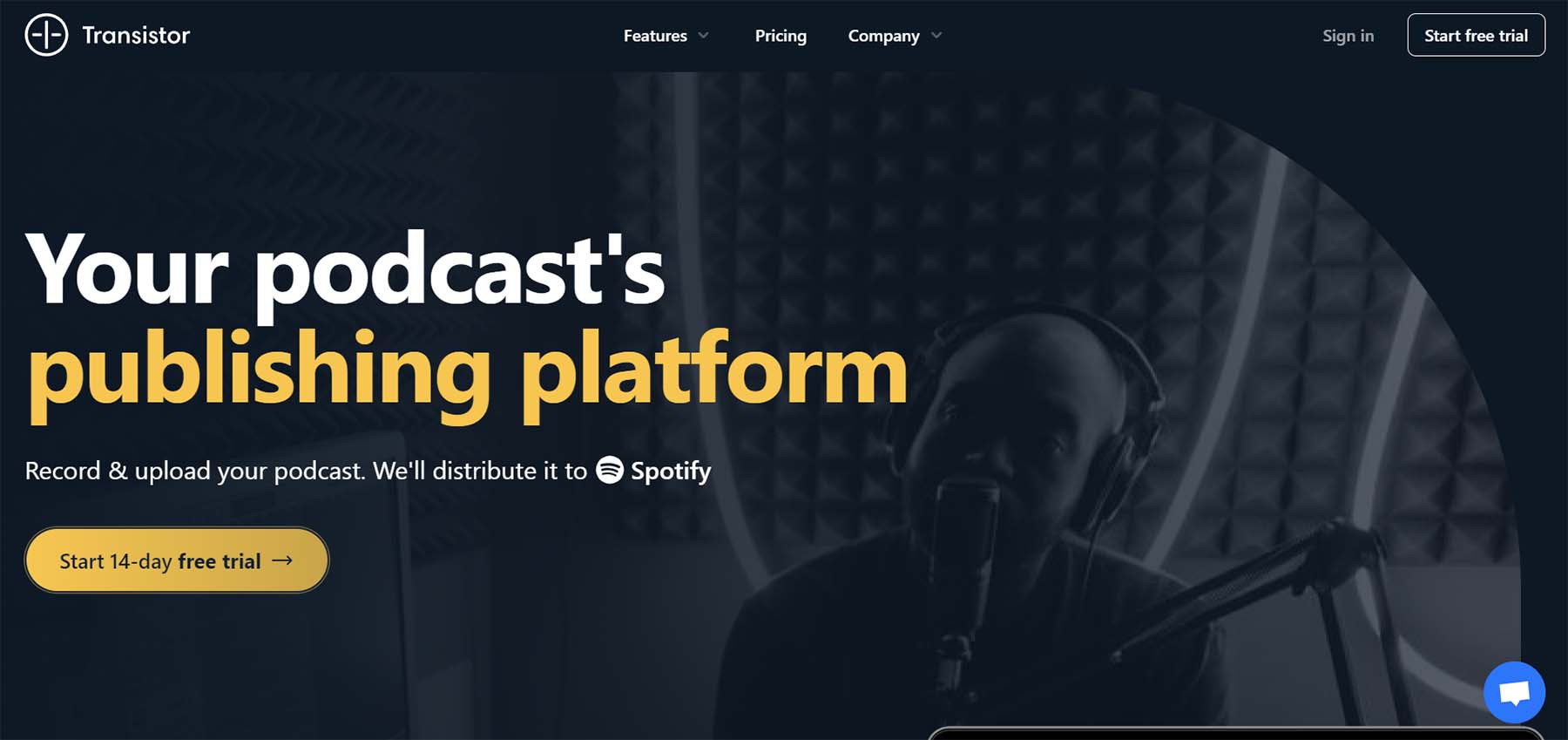 Transistor, une plateforme d'hébergement de podcasts