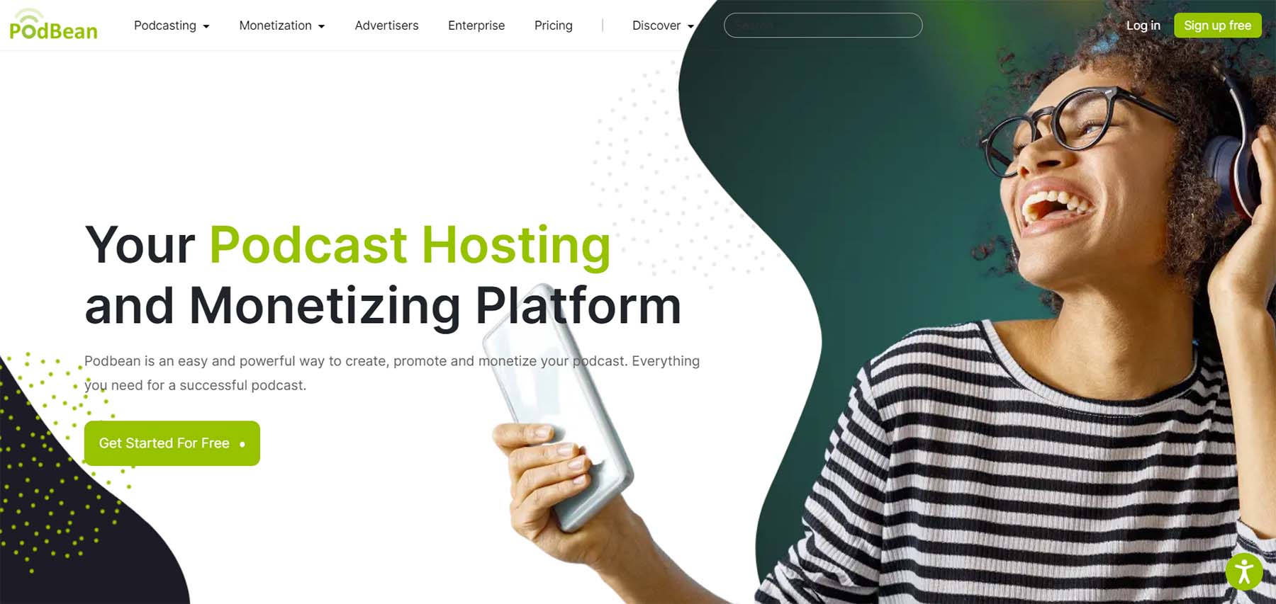 Podbean, una piattaforma di hosting di podcast