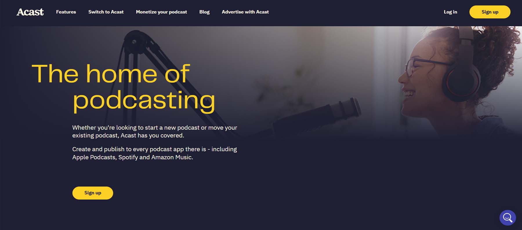 ACast, la piattaforma di hosting di podcast di Creator