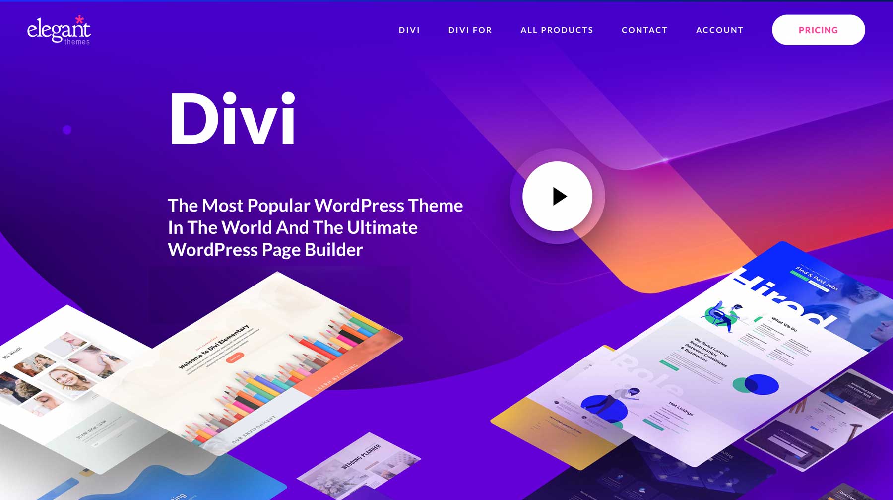 Divi tema WordPress più veloce