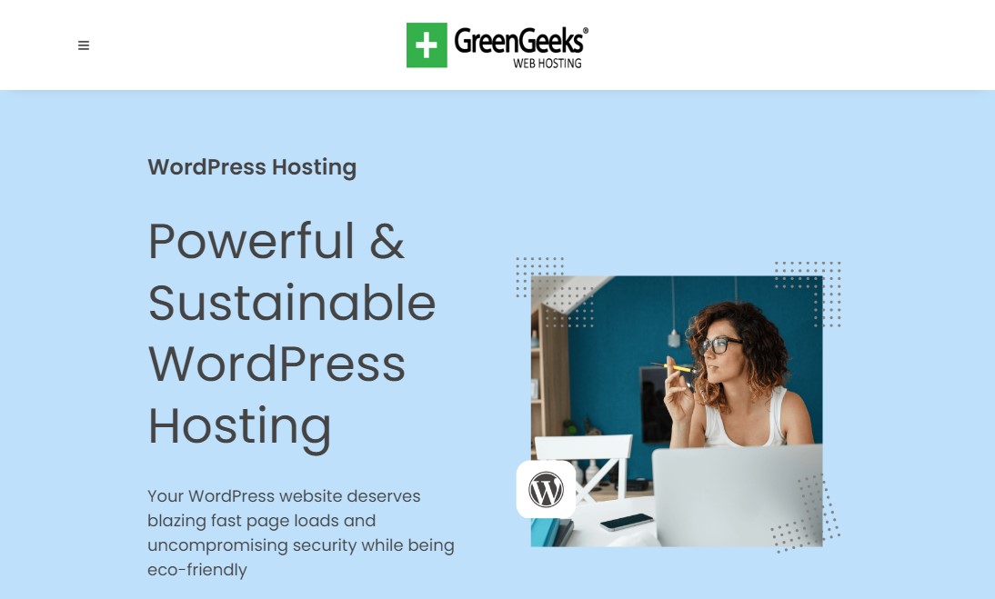 GreenGeeks: 빠른 WordPress 호스팅