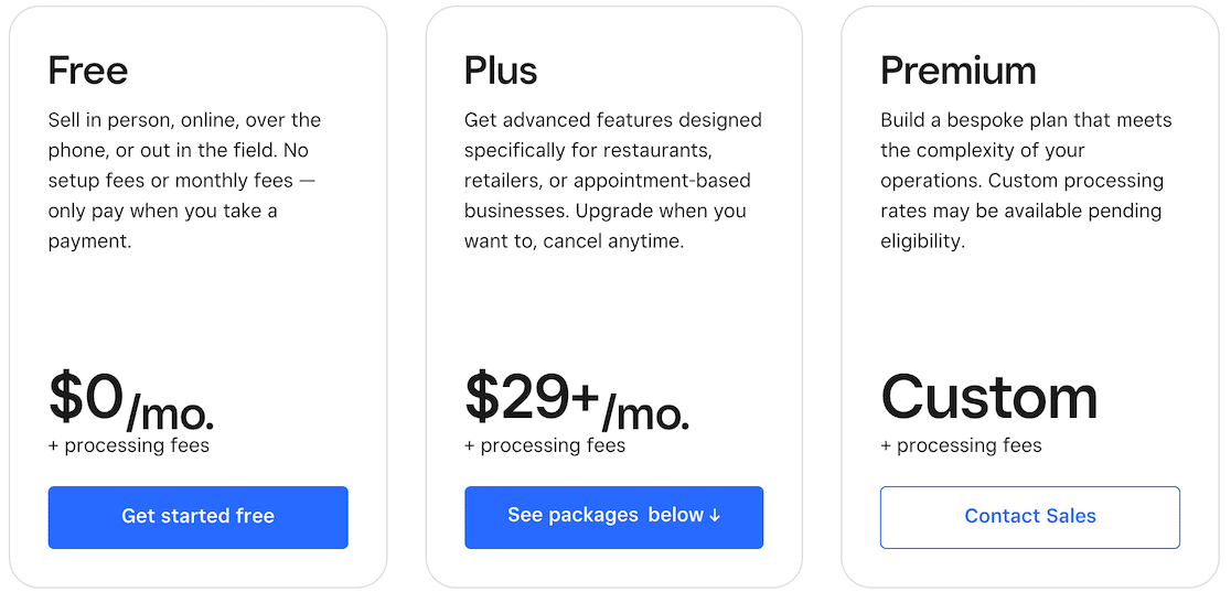 Square plans available