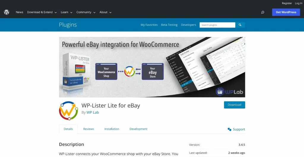 wp-lister lite for ebay - wordpress オークションプラグイン無料