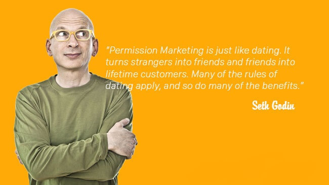 un gráfico sobre las ideas de marketing y el blog de Seth Godin