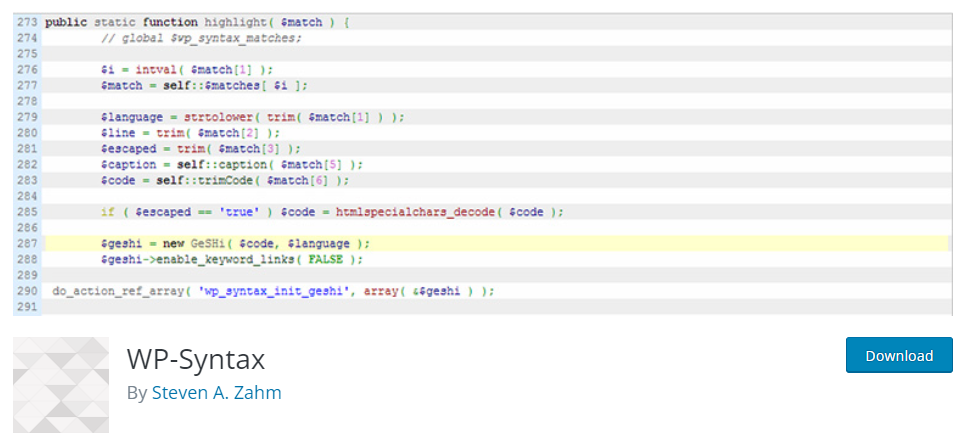 wp-Syntax