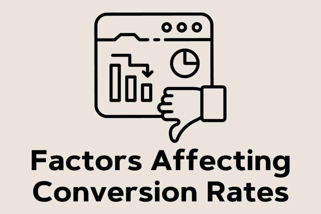 factores que afectan la tasa de conversión