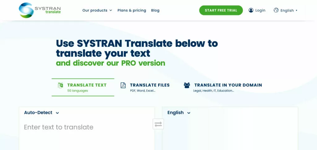 Systran translate logiciel de traduction automatique