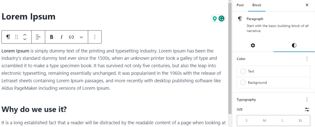 wordpress-bloque-configuración-barra lateral