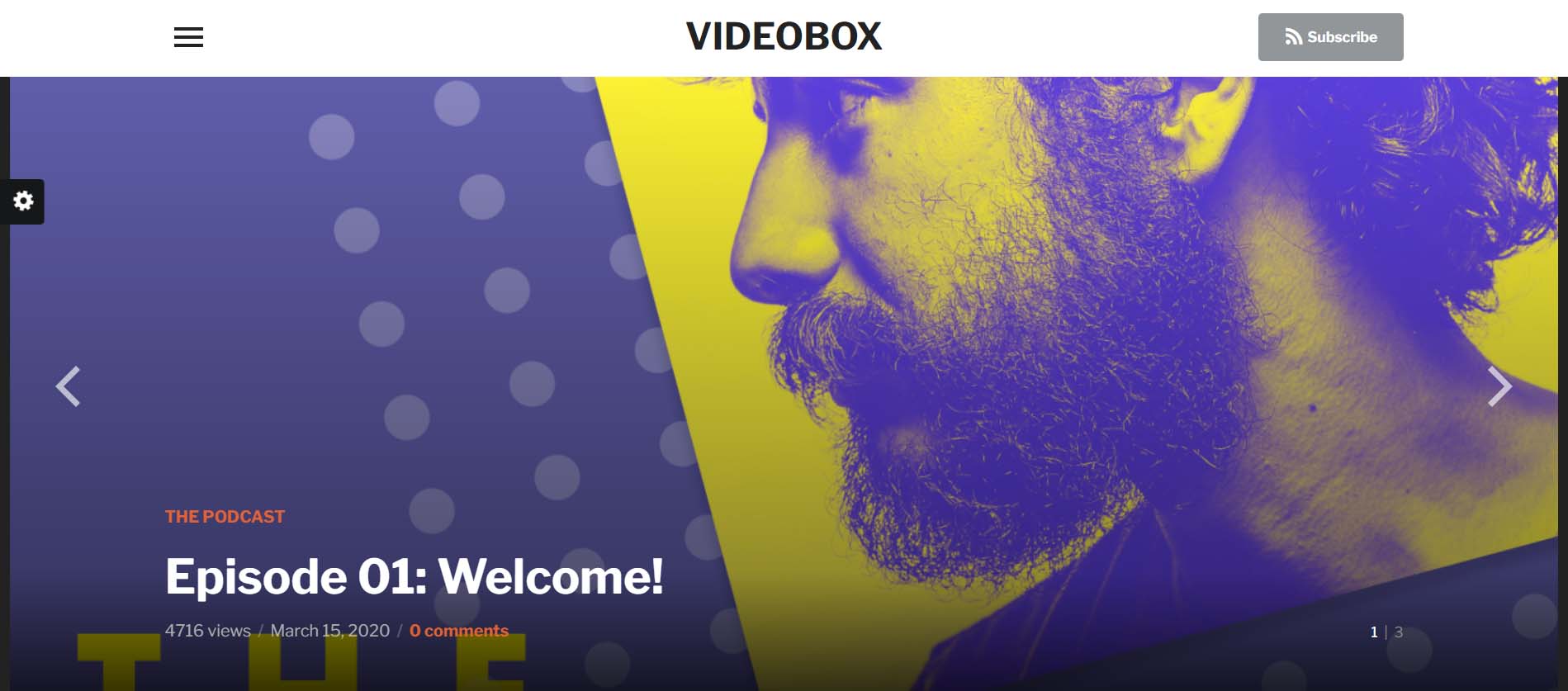 VideoBox, l'un des meilleurs thèmes WordPress pour les podcasts