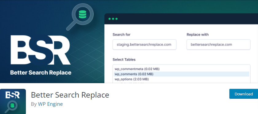 Better-Search-Replace-Plugin