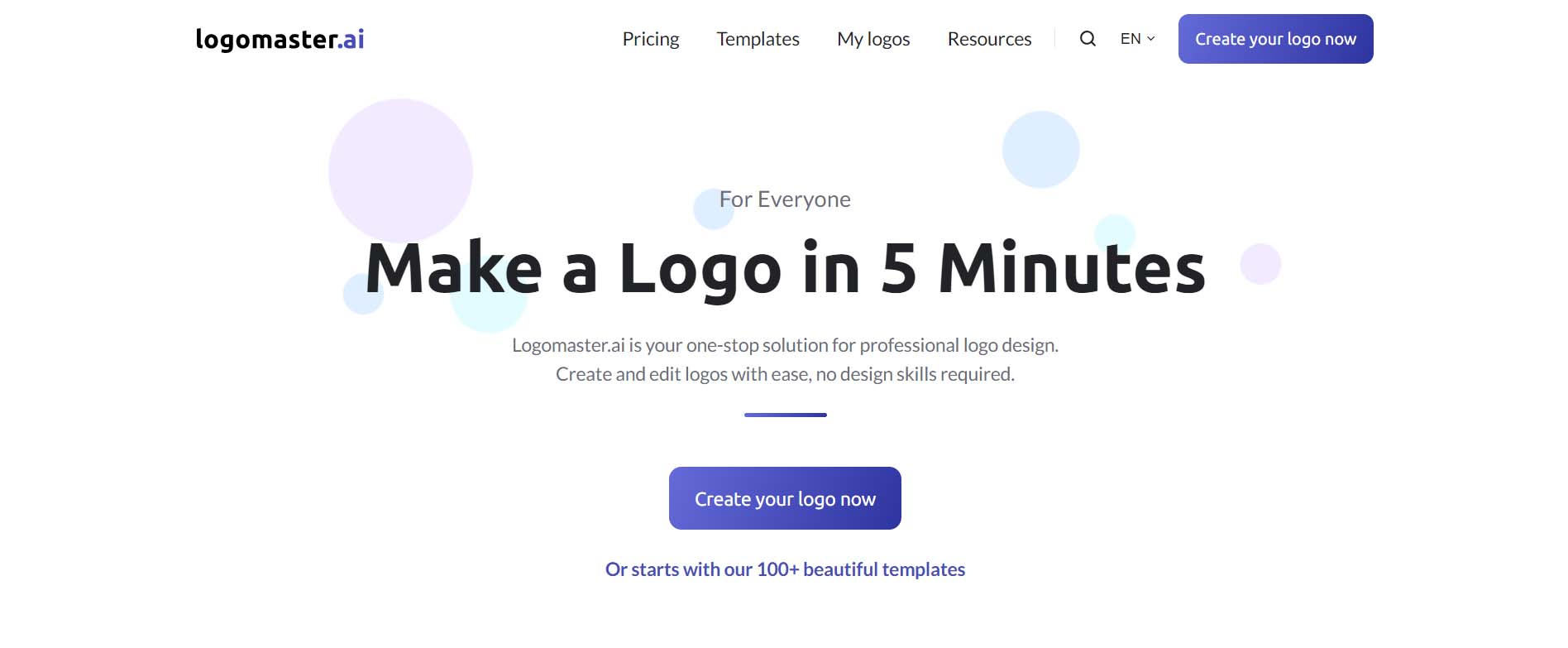 Logomaster.ai, um gerador de logotipo AI