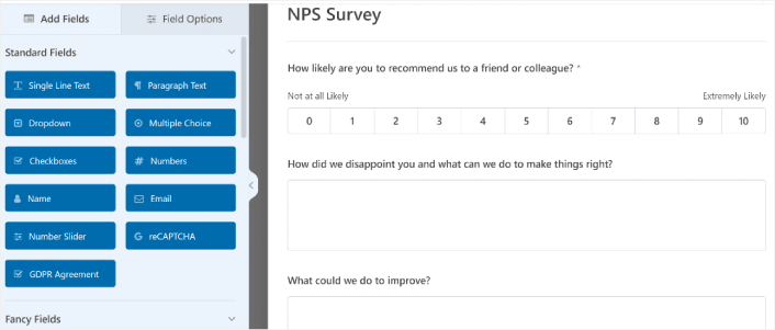 NPS 調查