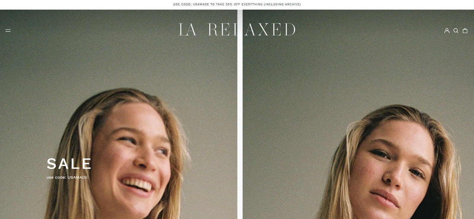 LA RELAXED: Casual Sustainable Clothing Brands
