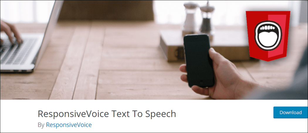 ResponsiveVoice テキスト読み上げ