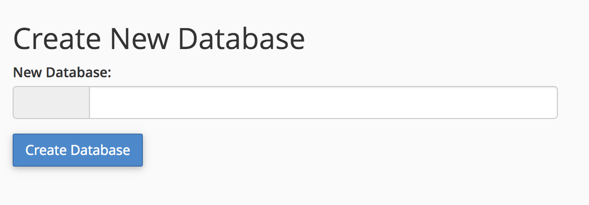 membuat database baru