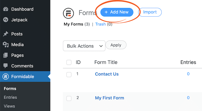 Jak dodać formularz płatności w wordpress.