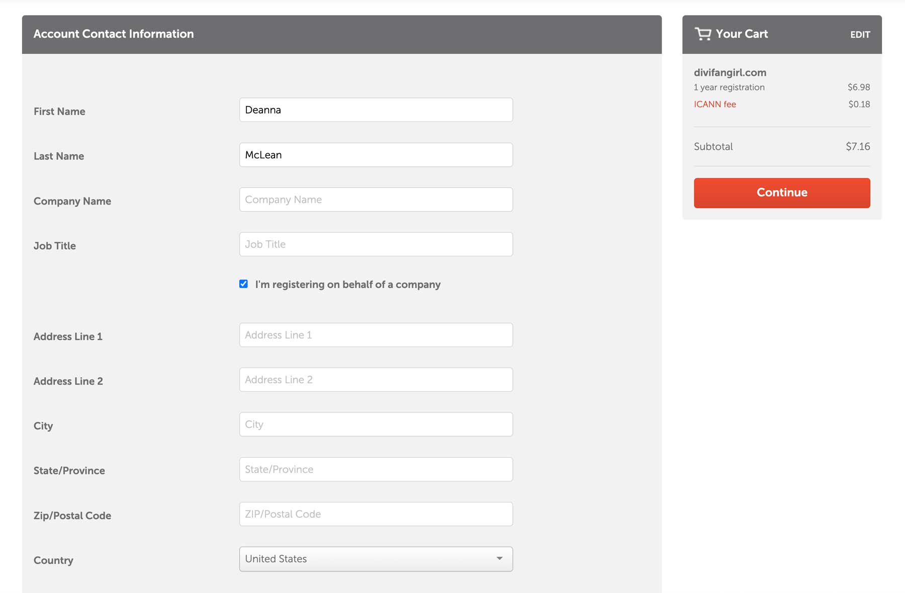 como registrar un nombre de dominio