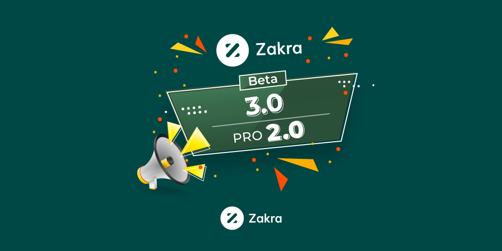 Zakra Beta 3.0 dan Pro 2.0