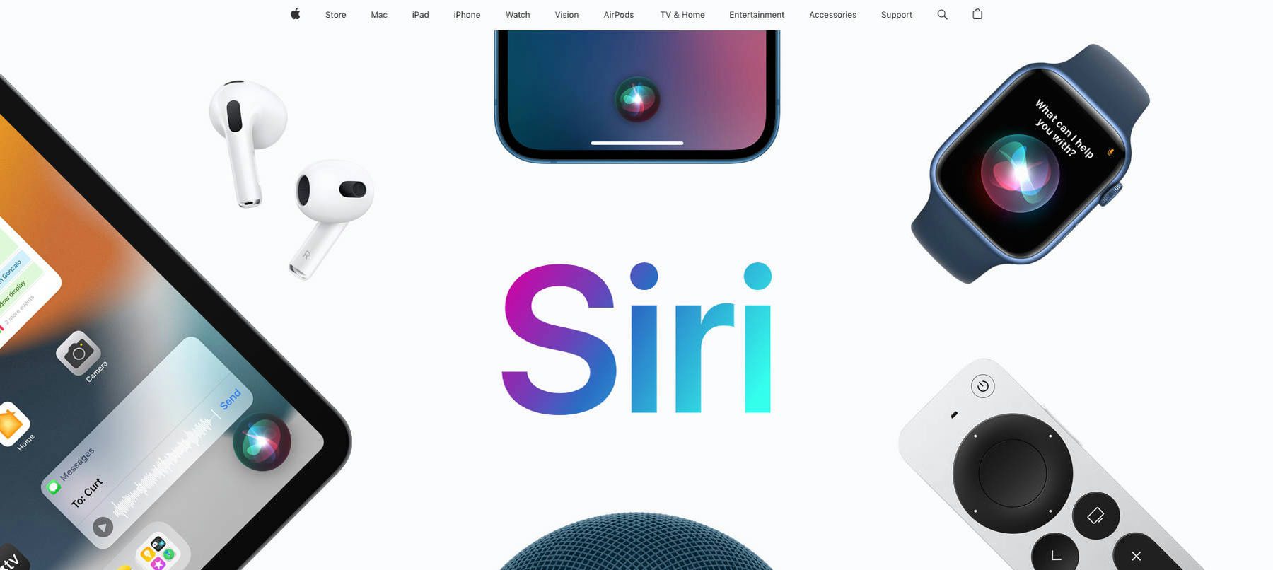 Siri โดย Apple - หน้าแรก กรกฎาคม 2023