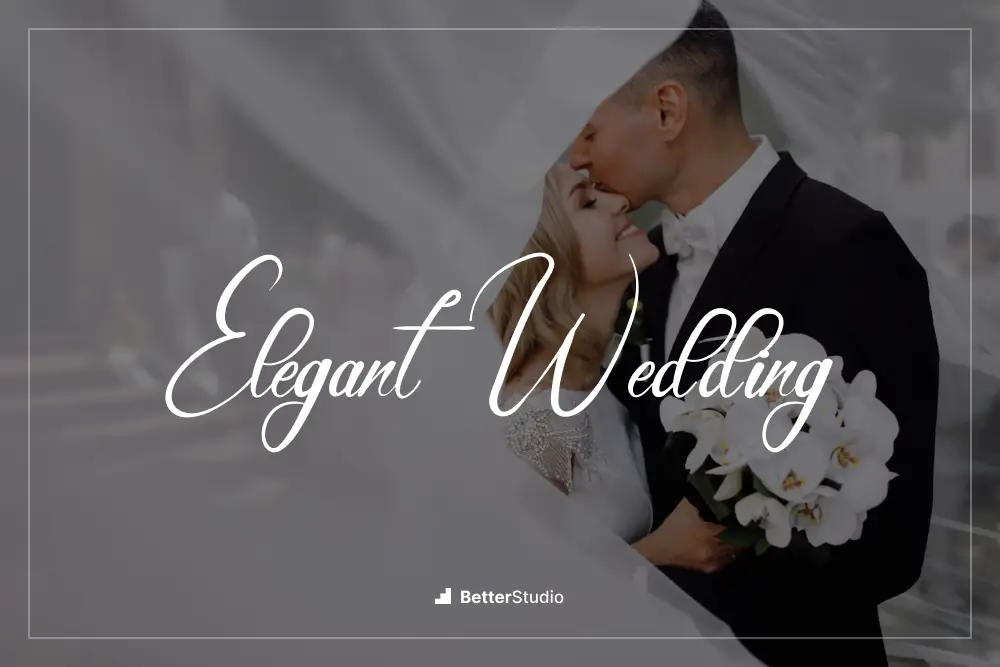 Mariage élégant -