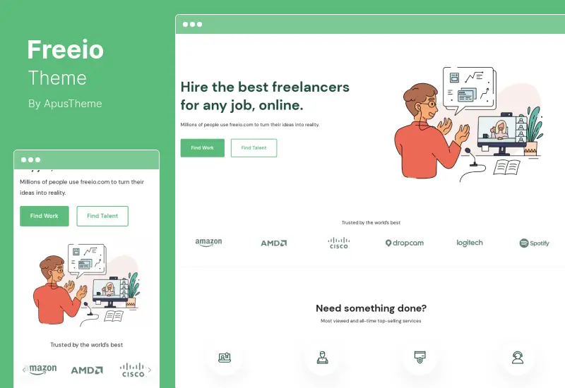 Freeio Theme - Freelance Marketplace Tema WordPress