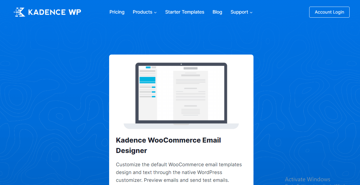 Kadence WooCommerce Email Designer- เครื่องมือปรับแต่งอีเมล WooCommerce ที่ดีที่สุด