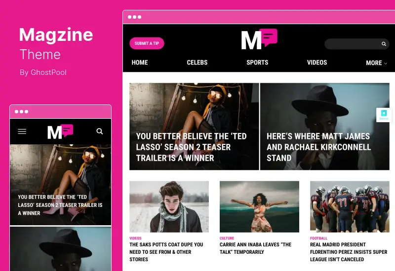 ธีม Magzine - BuddyPress, การเป็นสมาชิก, ทบทวนธีม WordPress อเนกประสงค์