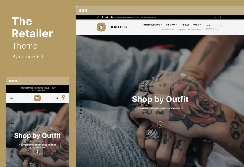 The Retailer Theme - Тема WordPress и WooCommerce