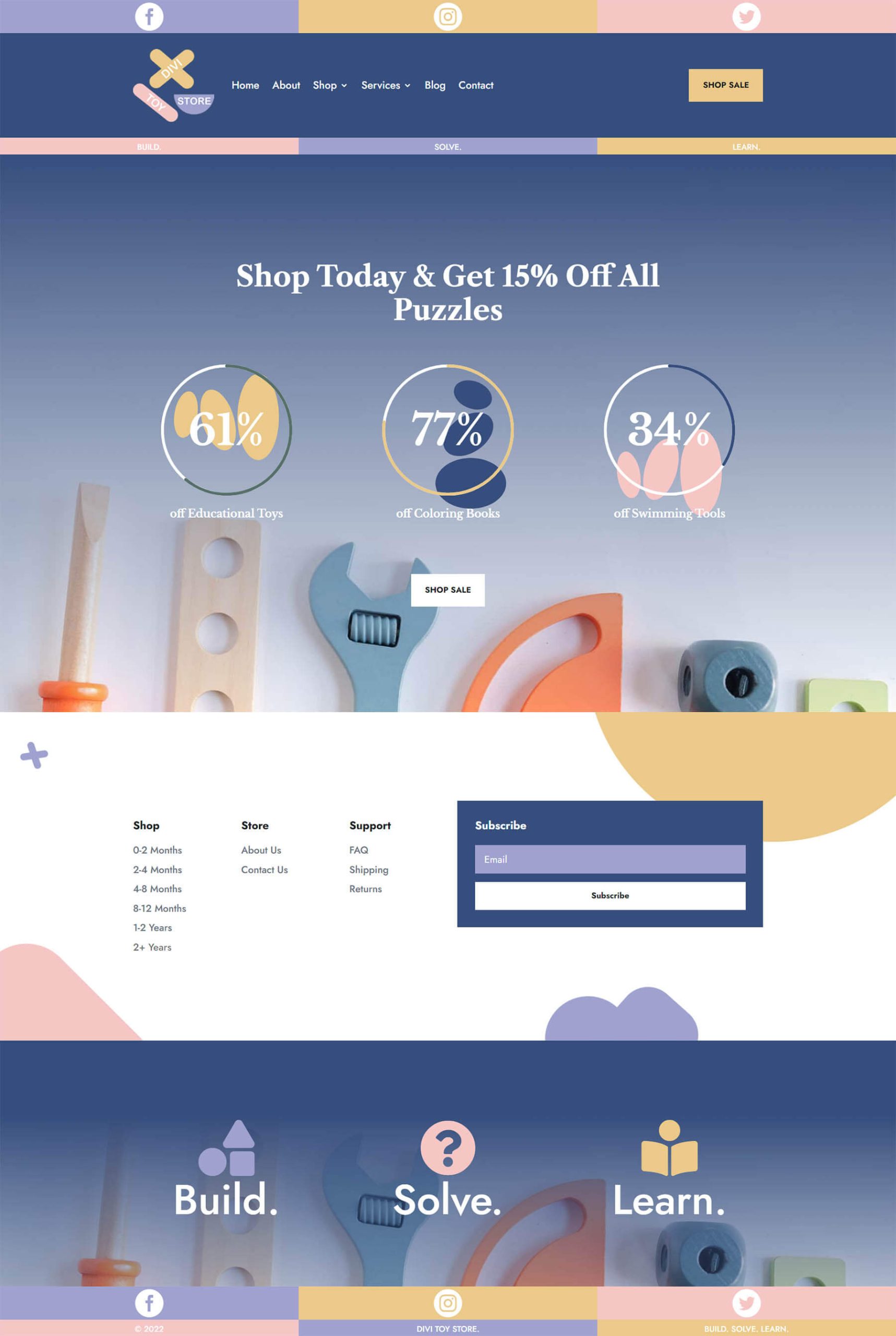 Style Divi's Circle Counter Module - Divi Toy Store