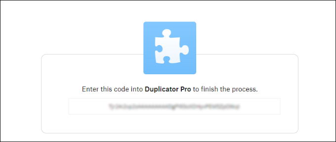 Copy the Dropbox auth code