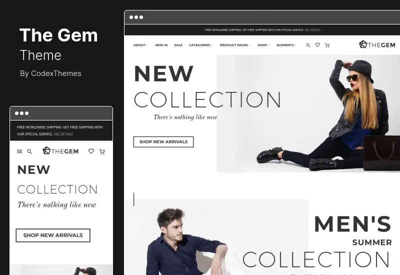 Tema TheGem - Tema WordPress Multiguna Kreatif & WooCommerce