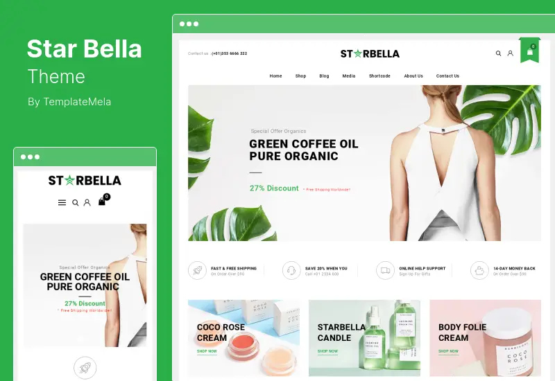 StarBella 테마 - 다목적 WooCommerce 테마