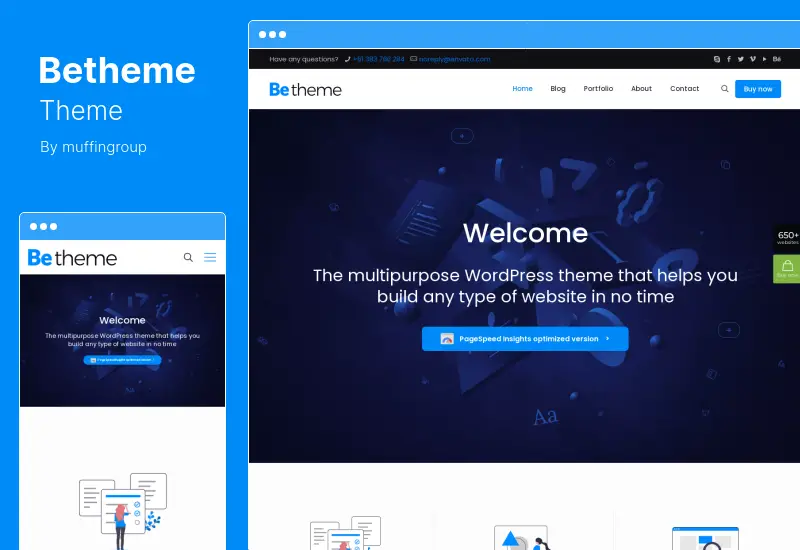 Tema Betheme - Tema WordPress & WooCommerce Serbaguna yang Responsif